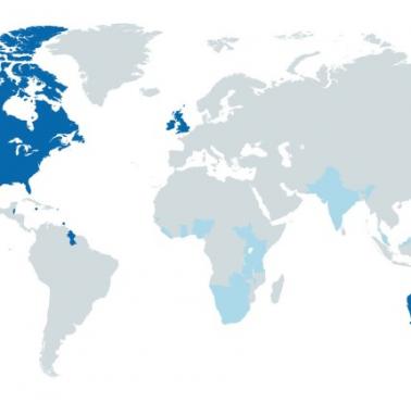Angielski jako język urzędowy na całym świecie
