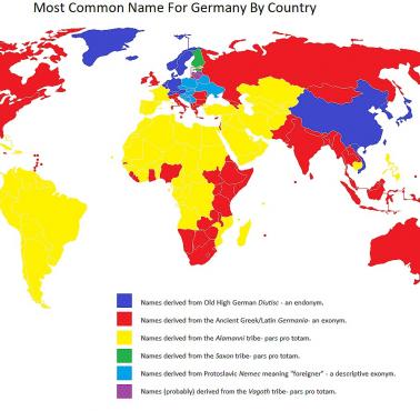 Nazwa Niemiec na świecie