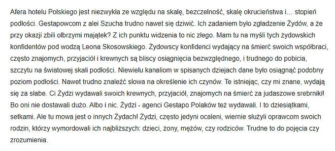 13 VII 1943 wywiezieniem na Pawiak i zamordowaniem 424 Żydów kończy się Afera Hotelu Polskiego