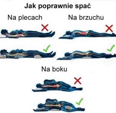 Jak poprawnie spać