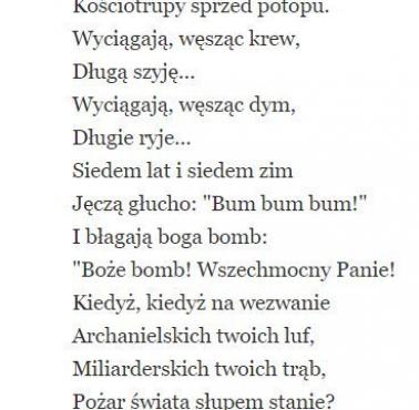 Julian Tuwim i jego wiersz o byłych przyjaciołach (Lechoń i Wierzyński) i polskiej emigracji niepodległościowej