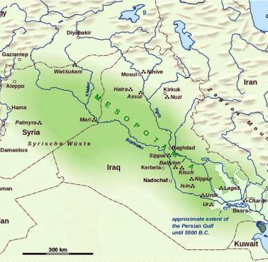 Mezopotamia, miejsca gdzie powstała pierwsza cywilizacja