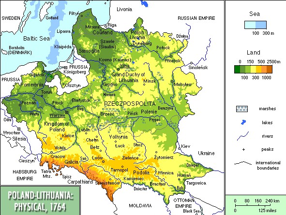 Rzeczpospolita Obojga Narodów, 1764