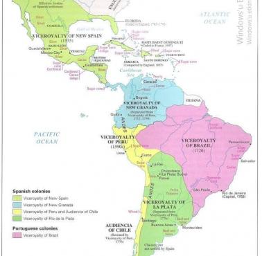Kolonialna Ameryka Łacińska w XVIII wieku