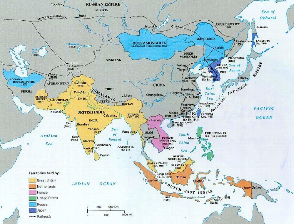 Kolonizacja Azji Południowo-Wschodniej