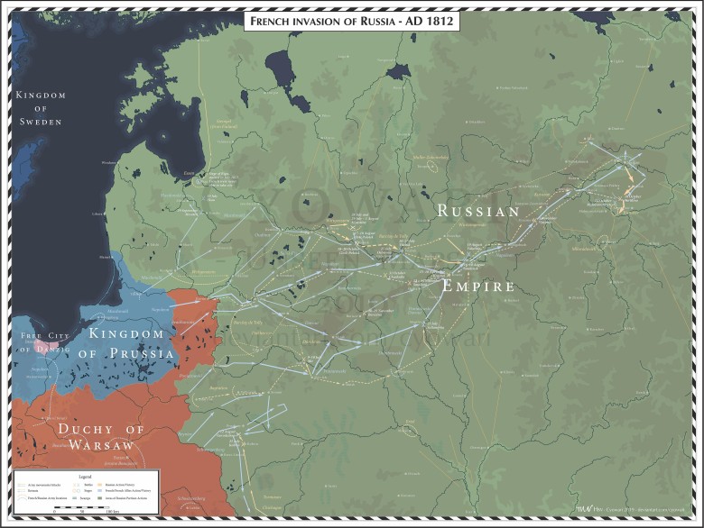 Inwazja na Rosję, 1812