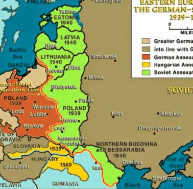 Pakt umożliwiający rozpoczęcie II wojnę - Ribbentrop-Mołotow