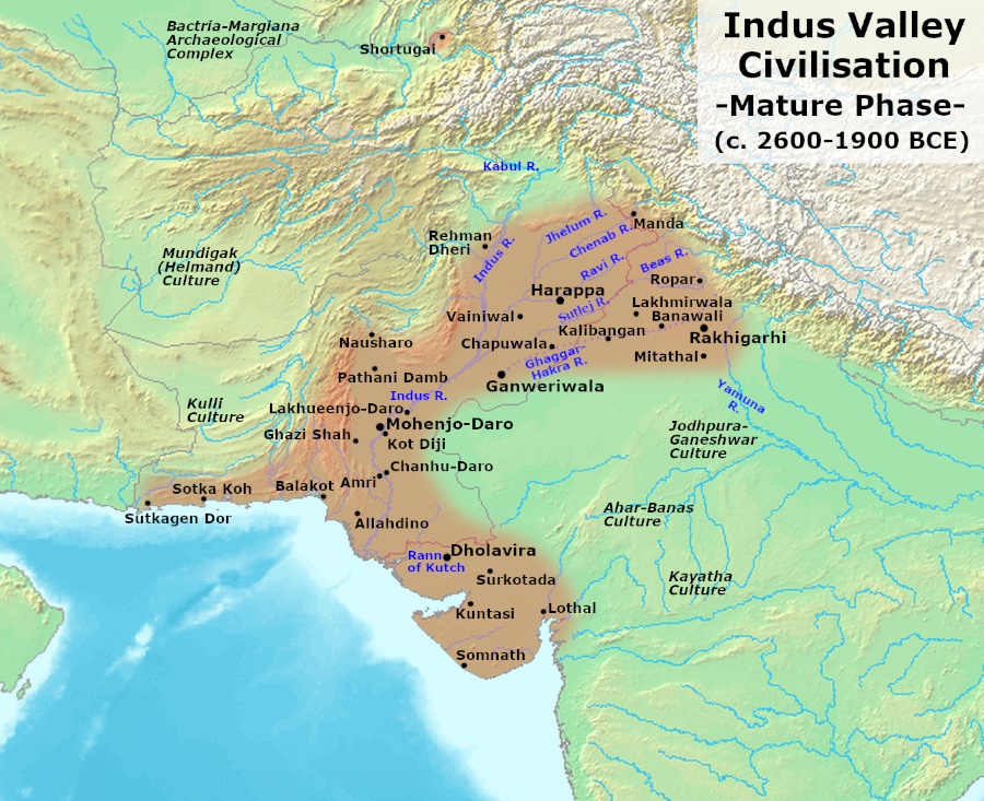 Cywilizacja Doliny Indusu, 2600-1900 rok p.n.e.