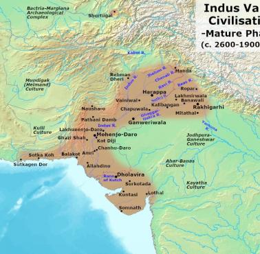 Cywilizacja Doliny Indusu, 2600-1900 rok p.n.e.