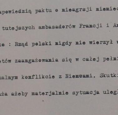 22.08.1939, J.Beck do polskich ambasad