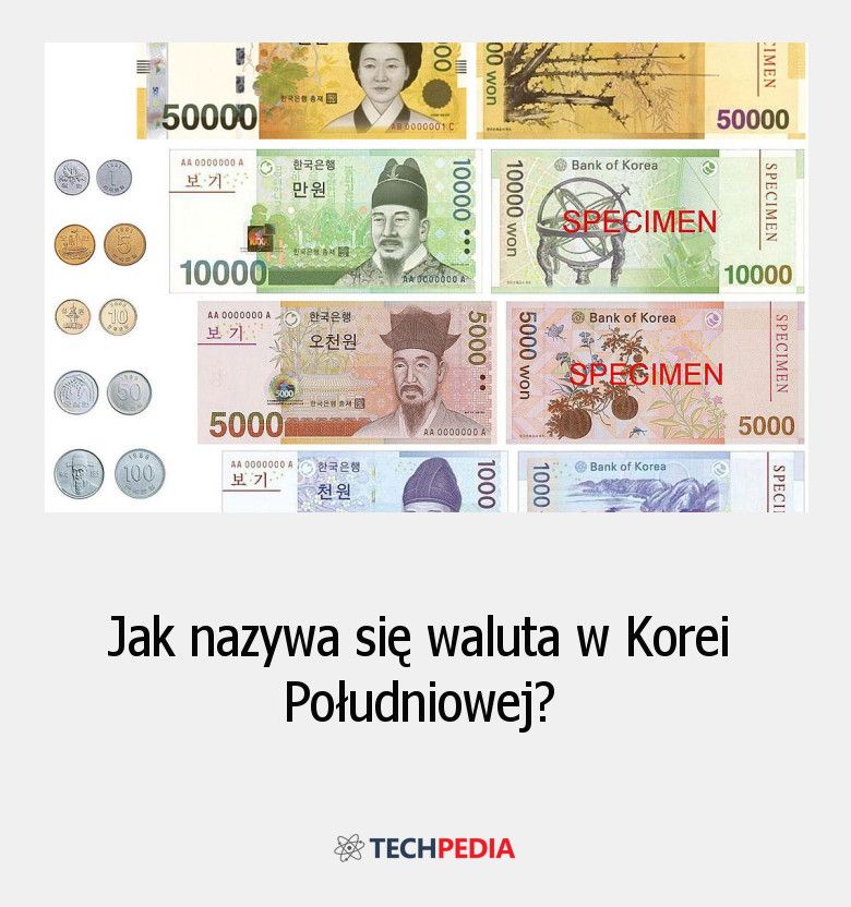 Jak nazywa się waluta w Korei Południowej?