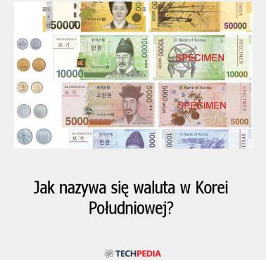 Jak nazywa się waluta w Korei Południowej?