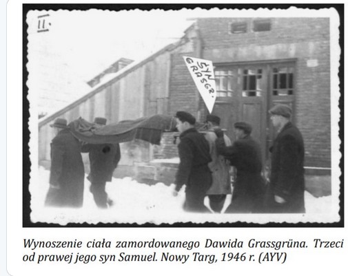 10 II 1946 powstańcy z oddziału Króla Podhala Mjr Józefa Kurasia Ognia likwidują aktywistę PPR Żyda Dawida Grasgrüna