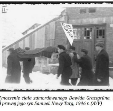 10 II 1946 powstańcy z oddziału Króla Podhala Mjr Józefa Kurasia "Ognia" likwidują aktywistę PPR Żyda Dawida Grasgrüna