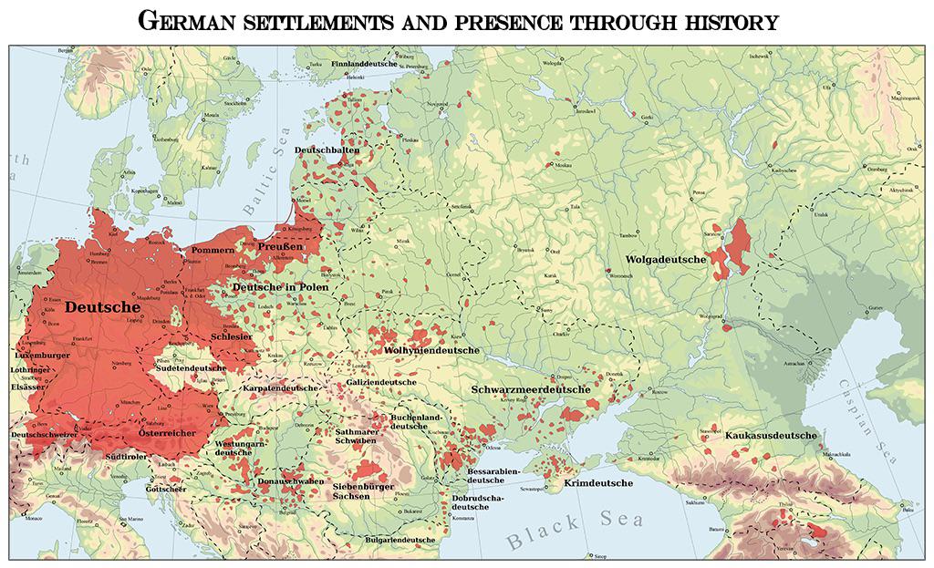 Osadnictwo niemieckie w Europie Środkowej i Wschodniej