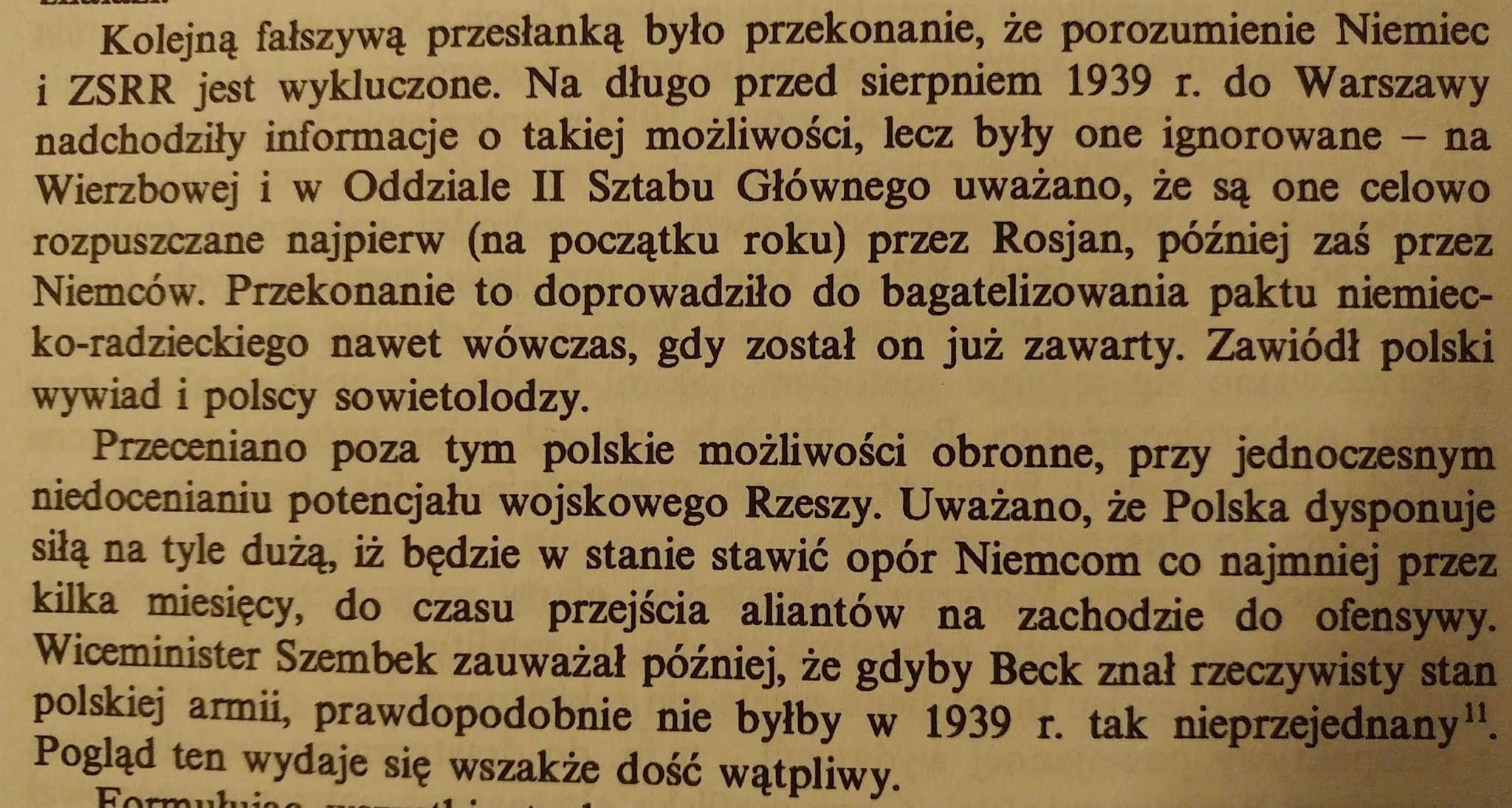 Stanisław Żerko w zakończeniu swojej genialnej książki 