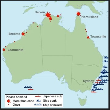 Japońskie ataki na Australię podczas II wojny światowej