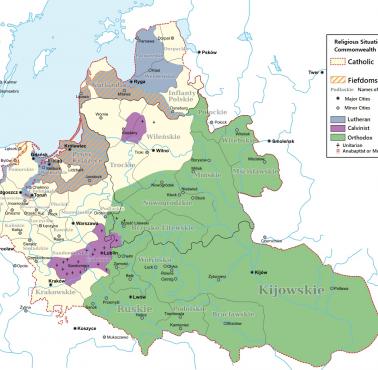 Religie w Rzeczypospolitej Obojga Narodów w 1573 roku