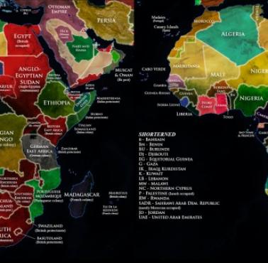 Afryka: 1914 vs. 2019