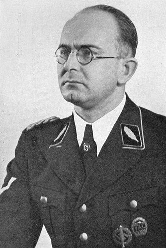 Tropiciel Żydów z Ghetto Smolensk SS-Brigadeführer Franz Albert Six