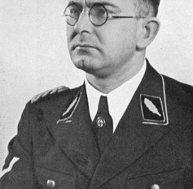 Tropiciel Żydów z "Ghetto Smolensk" SS-Brigadeführer Franz Albert Six