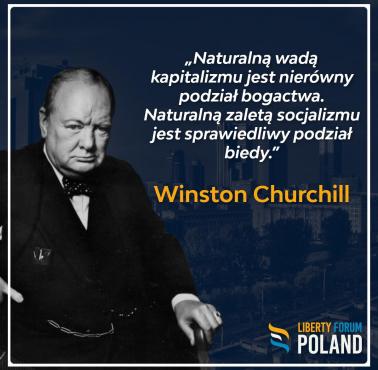 "Naturalną wadą kapitalizmu ..." W.Churchill