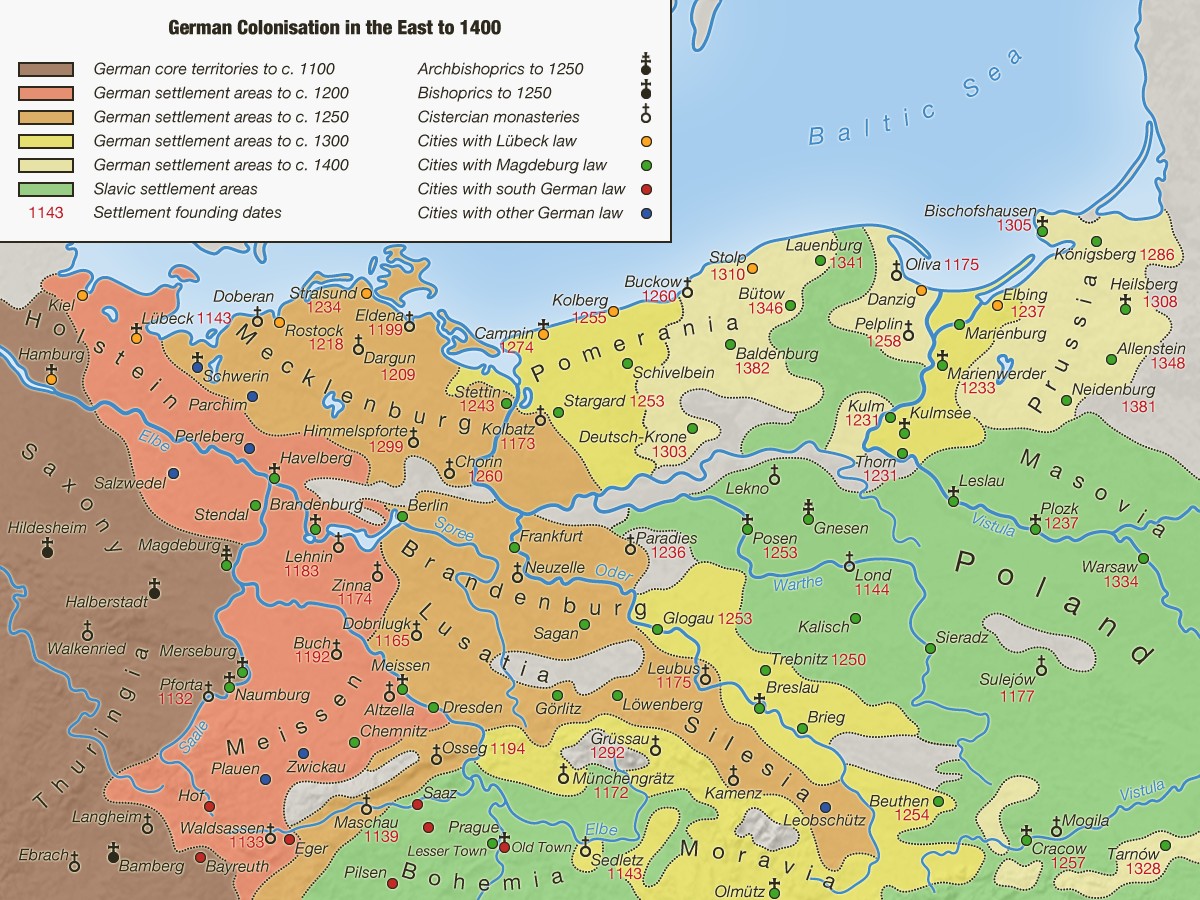 Niemiecka kolonizacja Wschodu do 1400 roku