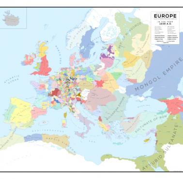 Europa (i okolice) w 1236 roku
