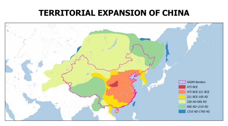 Ekspansja terytorialna Chin
