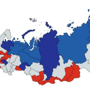 Regiony rosyjskie o PKB (PPP) na mieszkańca większe niż średnia EU