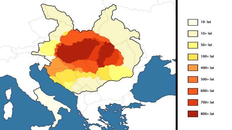 Ile lat dany obszar był pod rządami Węgrów