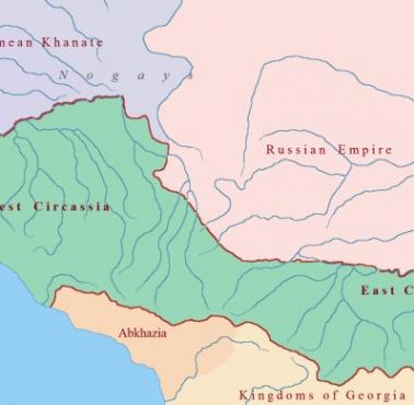 Kaukaz w 1700 roku