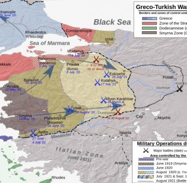 Wojna grecko-tureckia, 1919–1922