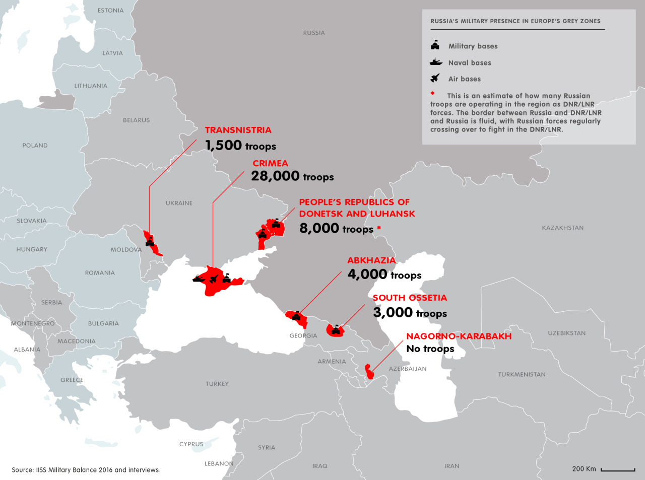 Obecność wojskowa Rosji w innych krajach poradzieckich