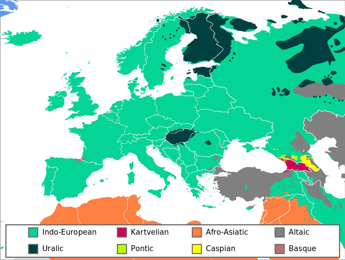 Językowe rodziny Europy