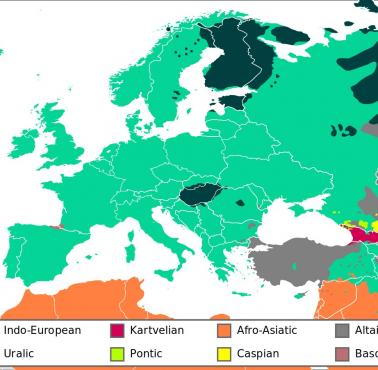 Językowe rodziny Europy