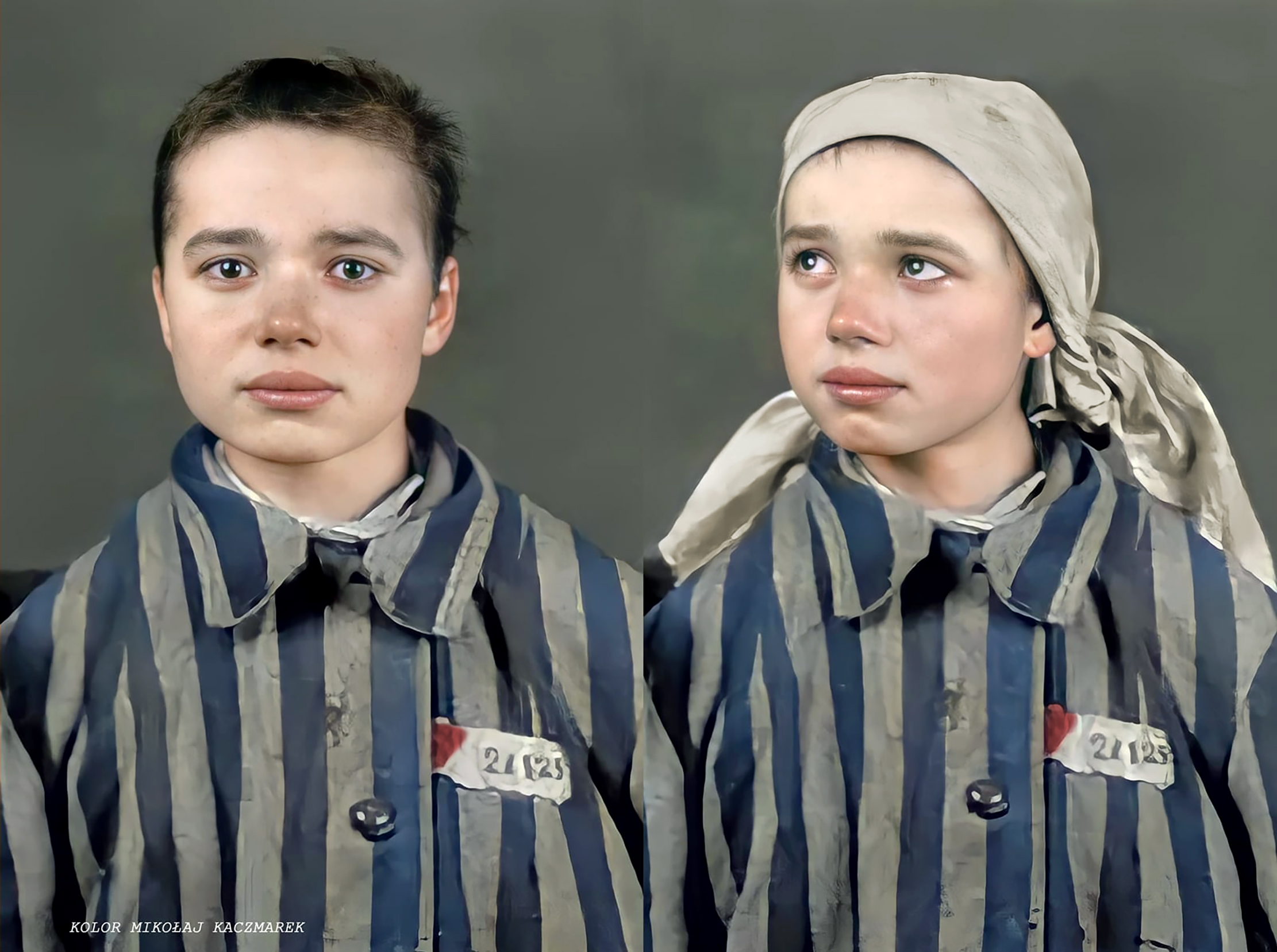 Krysia Trześniewska (1929 - 1943) 14-letnia Polka zamordowana w niemieckim obozie śmierci KL Auschwitz