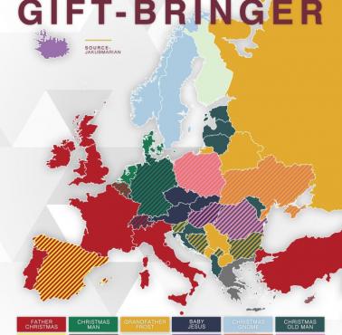 Kto w Święta przynosi w Europie prezenty