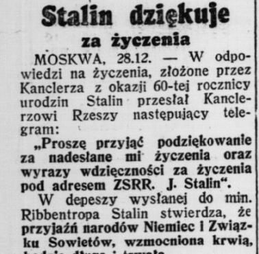 Okupacyjny "Nowy Kurier Warszawski" (niemiecka gadzinówka), 28 grudnia 1939 ... i "wzmocnienie krwią"