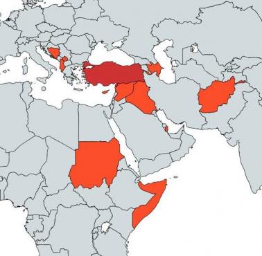 Tureckie bazy wojskowe na świecie