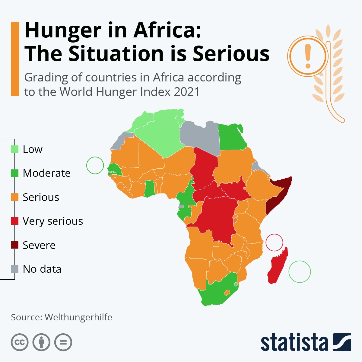 Głód w Afryce, 2021