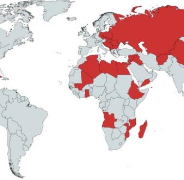 Wszystkie terytoria okupowane lub wspierane przez ZSRR w latach 1945-1991