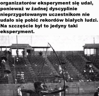 Rasistowski eksperyment podczas Olimpiady w 1904 roku