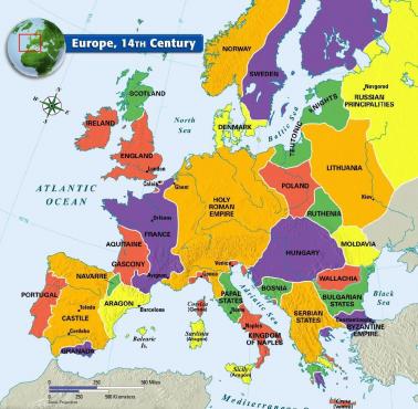Europa w 14 wieku