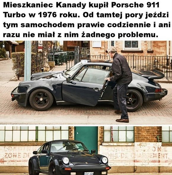 Choć niemiecka jakość to już przeszłość, to jednak samochody z lat 70-tych imponują jakością - Porsche 911 z 1976 roku