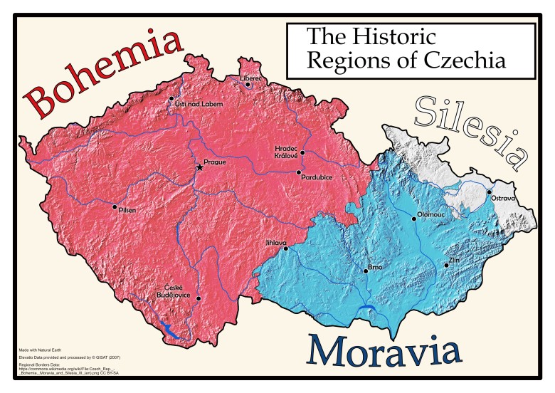 Historyczne regiony Czech