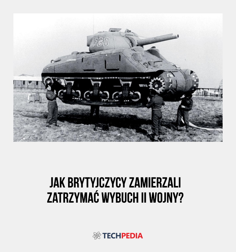 Jak Brytyjczycy zamierzali zatrzymać wybuch II wojny?