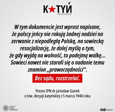 Katyń - Rosjanie nie mieli złudzeń, jeńcy nie chcieli kolaborować