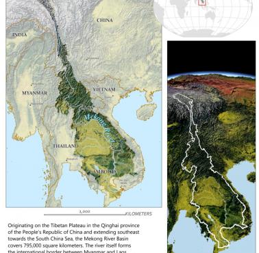 Dorzecze rzeki Mekong