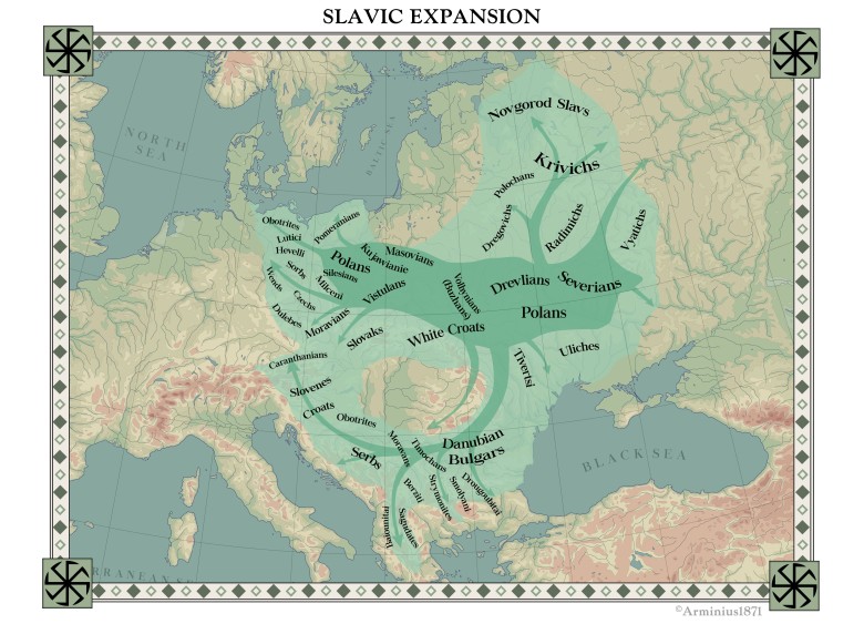 Ekspansja Słowian w Europie